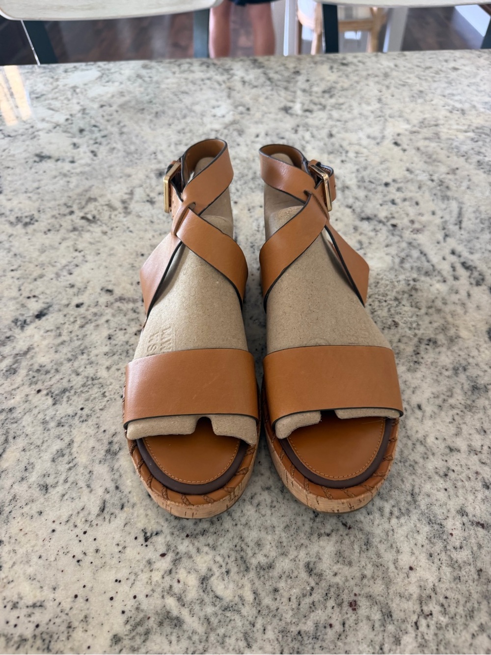 Franco Sarto Zarlo leather sandals - Picture 3 of 7